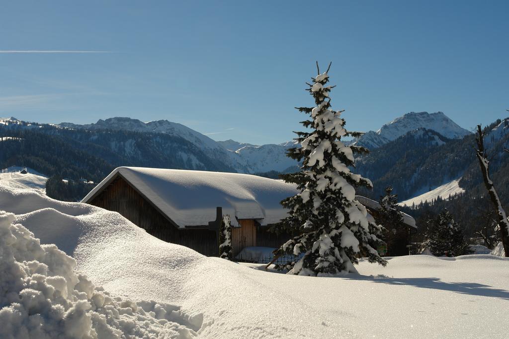Gasthof Hirschen Sibratsgfäll Buitenkant foto